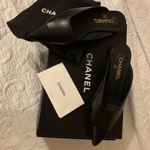 100% authentic Chanel mule size 36